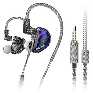 Fone de Ouvido Gamer PCYes Nebulla Intra-auricular com Microfone Cabo 1,6m FPN1DD