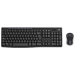 Combo Teclado e Mouse sem Fio Logitech MK270 ABNT2 Pilhas Inclusas