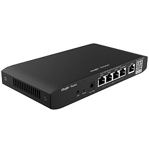 Roteador Ruijie Reyee RG-EG105G-P-V3 Gerenciável via Nuvem PoE+ 5 Portas Gigabit (4x PoE Out) Dual WAN VPN SD-WAN