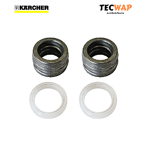 Kit Gaxetas 22mm Para Lavadoras Karcher Hd800 Hds800 Hs1200