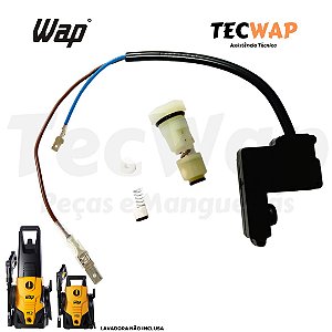 Kit Stop Total Válvula By-Pass com Micro Switch para Lavadoras de Alta Pressão Wap Eco Fit e Eco Power - FW005820