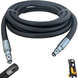 10 Metros Mangueira Trama de Aço para Lavadora de Alta Pressão wap Combate Turbo 26000 / Extreme Turbo 2800