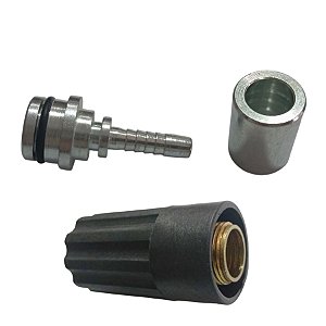 Terminal + Capa de Prensagem + Manopla para Lavadora Electrolux Wap Mini Antiga