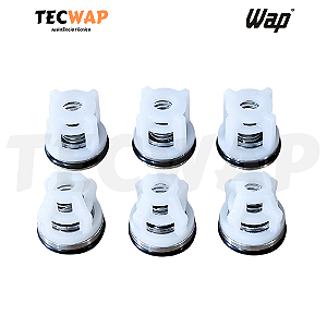 Kit 6 Válvulas Sucção/Pressão para Lavadora Wap L Profi 2000 - FW007268