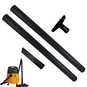 2 Tubos Extensores + Bico de Canto + Bico Universal para Aspirador Wap GT PROFI