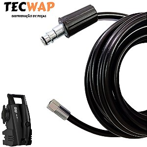 5 METROS MANGUEIRA TRAMA DE NYLON PARA LAVADORAS WAP ATACAMA BLACK