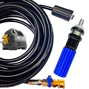 16 METROS Mangueira Com Registro E Bico Variador Para Lavadora WL4000
