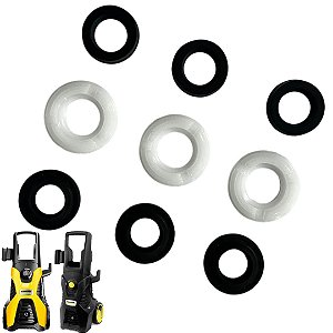 Kit Vedações Para Lavadoras de Alta Pressão Karcher K4, K5