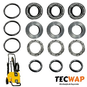 KIT VEDAÇÃO COMPLETO PARA LAVADORAS DE ALTA PRESSÃO WAP 4100