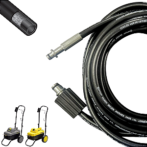 8 METROS MANGUEIRA TRAMA DE AÇO PARA LAVADORAS KARCHER HD 585