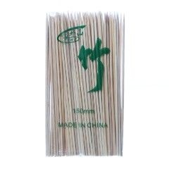 Espeto de Bambu (15cm) com 100 unidades