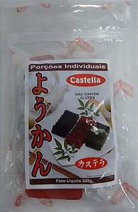 Yookan Fatiado (Doce de Feijão) - Castella 200 g