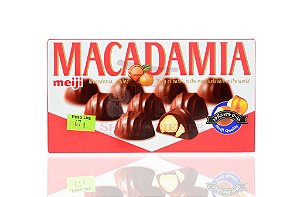 Chocolate com Macadâmia - Meiji 67 g
