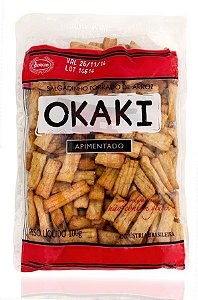 Salgadinho de Arroz (Okaki) sabor Apimentado - Sankio 100 g