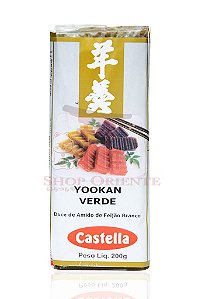 Yookan Verde (Doce de Feijão com Alga Marinha) - Castella 200 g