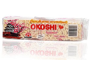 Flocos de Arroz Caramelizado OKOSHI 100 g