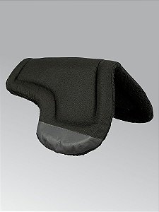 Baixeiro Para Sela Australiana Com Aba Manta Borboleta Pelúcia - Preto