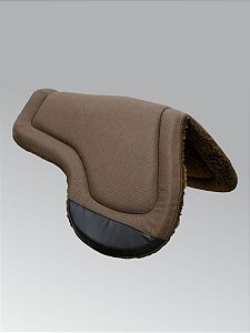 Baixeiro Para Sela Australiana Com Aba Manta Borboleta Pelúcia - Marrom