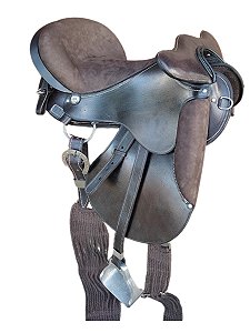 Sela De Cabeça Extreme Assento Nobuck - Marrom