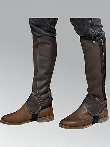 Perneira de Neoprene Reforçada - Marrom