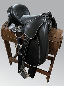 Sela Mangalarga Fernandinho Luxo Completa Personalizada - Preta