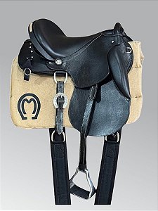 Sela Australiana Mangalarga Elite Completa - Preta