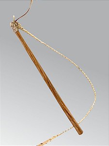 Chicote De Couro Cru Carroceiro