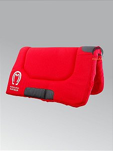 Manta de Pelúcia Mangalarga - Vermelha