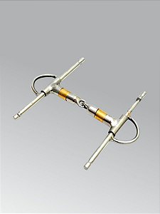 Bridão Caneta Com Salivador Bocal Grosso