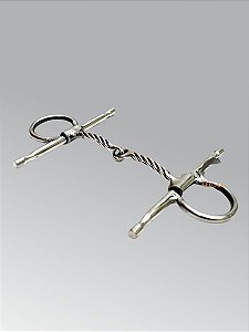 Bridão Caneta Inox Bocal Torcido