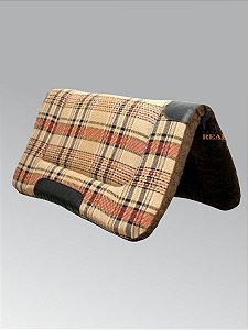 Manta De Pelúcia Quarto De Milha - Xadrez