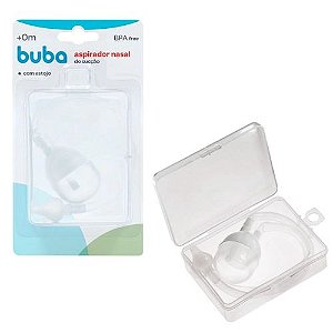 Aspirador Nasal Bebê Sucção Com Estojo Nariz Entupido Buba