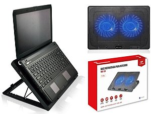 Base Para Notebook Refrigeração 15,6 Nbc-50bk C3 Tech