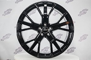 Jogo De Rodas Audi Q8 Preto Brilhante 5x112 - 21x9,5