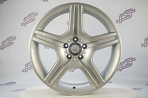 Jogo De Rodas Mercedes AMG 2008 Prata 5x112 - 19x8,5 e 19x9,5