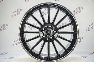 Jogo De Rodas Mercedes C-63 2014 Preto 5x112 - 19x8,5 e 19x9,5