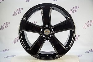 Jogo De Rodas Ford Mustang Preto Piano 5x114,3 - 20x8 E 20x9