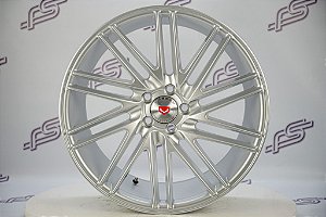 Jogo De Rodas Vossen 307T Prata 5x100 - 18x8