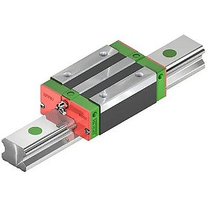 Patim Linear HGH-CA 30mm Sem Aba | Compatível com Guia Linear 30mm HGH 30