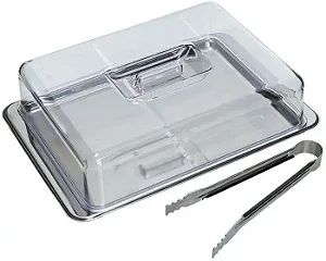 Porta Frios Inox Tampa Acrilico