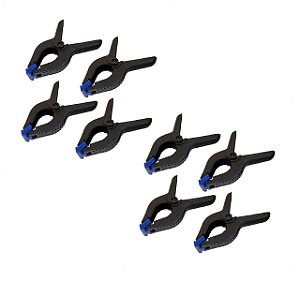 Kit 8 Grampos Plástico Marceneiro 4 Polegadas Multiuso