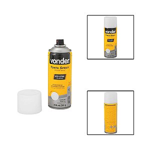 Tinta Spray Uso Geral Branco Fosco 350ml