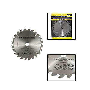 Serra Circular C/ Ponta de Vidia 235mm(9.1/4") 24 Dentes