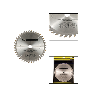 Serra Circular C/ Ponta de Vidia 180mm(7.1/4") 40 Dentes