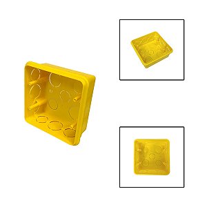 Caixa De Luz PVC Antichama Reforçada Tomada Interruptor 4x4