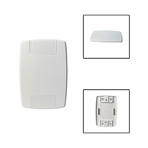 Placa Cega Com Suporte 4x2 Branca