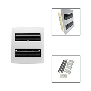 Quadro Distribuição Embutir Disjuntores 16 Nema 24 Din