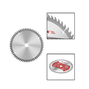 Disco Serra Circular P/ Aluminio 185mm 60 Dentes