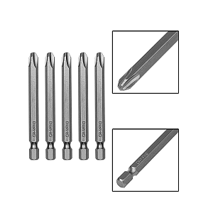 Ponta Bits Phillips Ph3 75mm Aco Cromo 5 Pecas