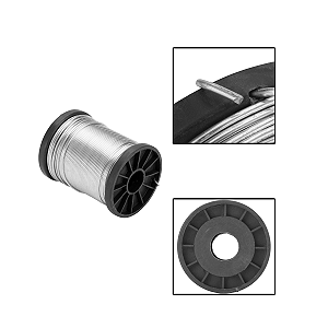 Arame De Aco Liso Galvanizado 50 Metros 2mm 1 Kg